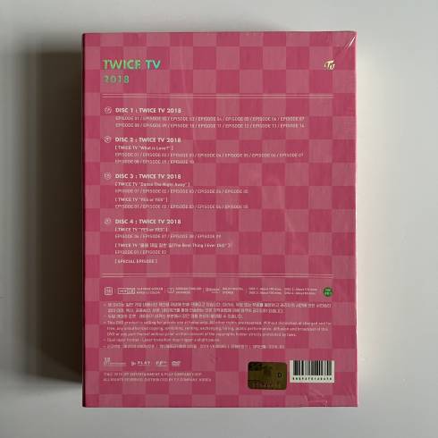 TWICE 'TWICE TV 2018' (DVD + PHOTOCARD)